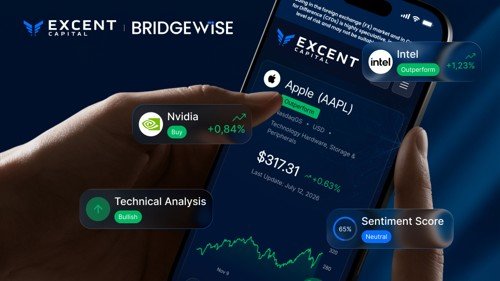 Excent Capital Companions With BridgeWise to Convey AI-Powered Marketplace Research to All Investors