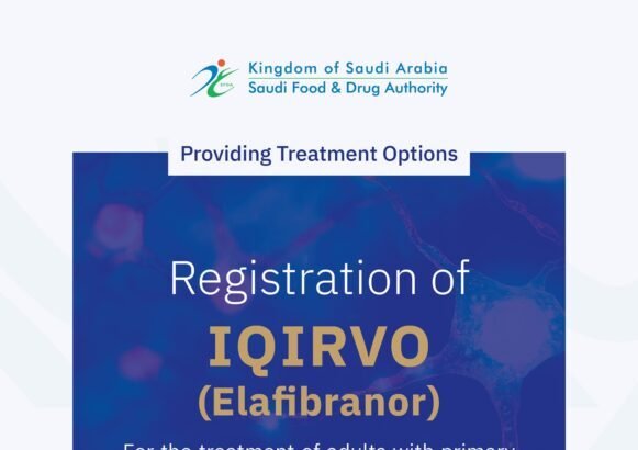 SFDA Approves Registration of ‘Iqirvo’ for Remedy of Number one Biliary Cholangitis