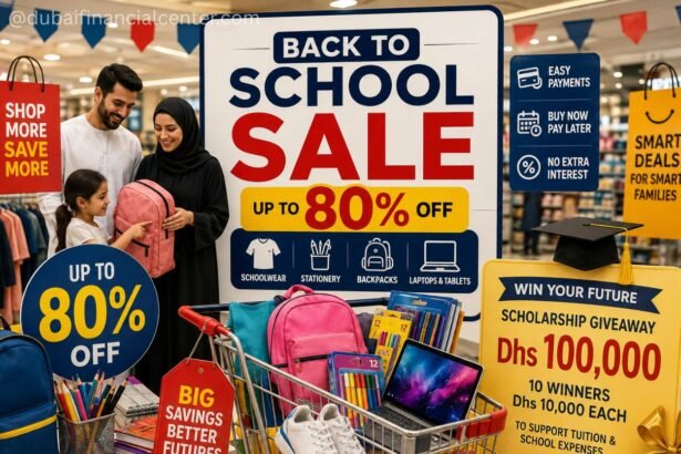 UAE Retailers Launch Back-to-School Sales With Up to 80% Discounts and Dh100,000 Scholarships