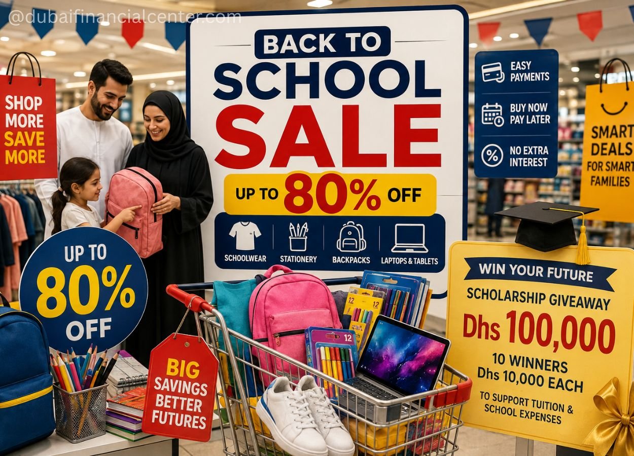 UAE Retailers Launch Back-to-School Sales With Up to 80% Discounts and Dh100,000 Scholarships